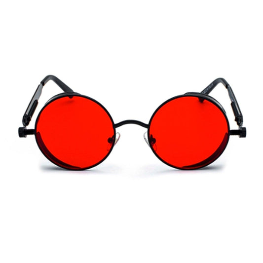 Lentes de sol redondos steampunk retro vintage unisex - MuramasaMX