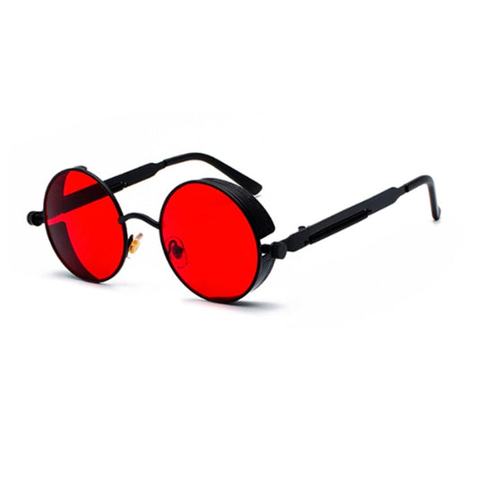 Lentes de sol redondos steampunk retro vintage unisex - MuramasaMX